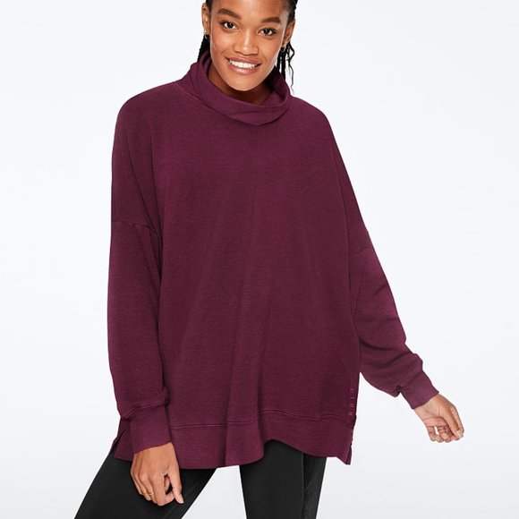 PINK Victoria's Secret Tops - PINK victoria Secret Turtleneck Legging Tunic L